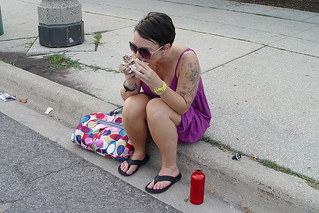 Lollapalooza - Veggie/Goat Cheese Burrito