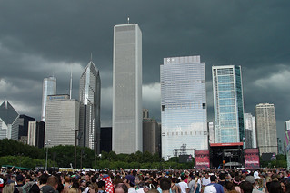Lollapalooza - Looks like a storm is a brewin