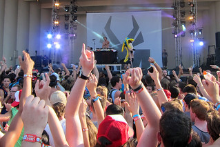 Lollapalooza - Die Antwoord crowd