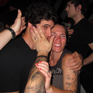 Lollapalooza - A nice photo of Kari and Tag