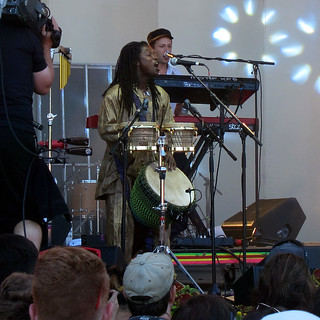 Lollapalooza - Drummer at Amadou & Mariam