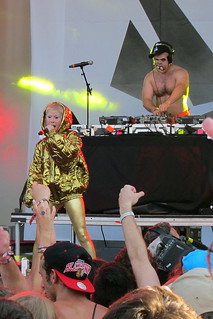 Lollapalooza - Yolandi's eyes