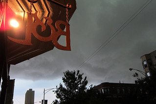 Lollapalooza - Storm rolling into downtown