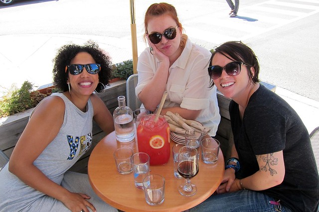 Havin some tasty cocktails at Bangers