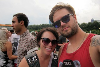 Lollapalooza - Kari and me