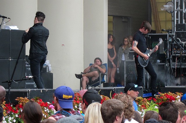 This dude in the lawn chair seemed to really be enjoying the show