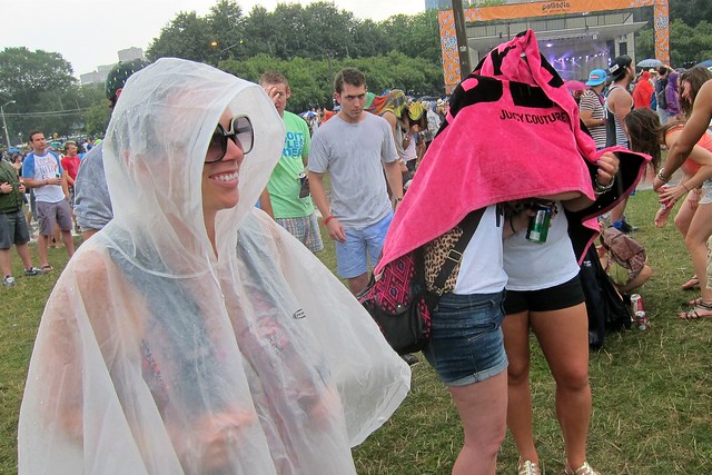 Some of us didn't prepare for the rain