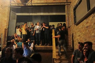 "the smoking room" ... aka ... "the loading dock"