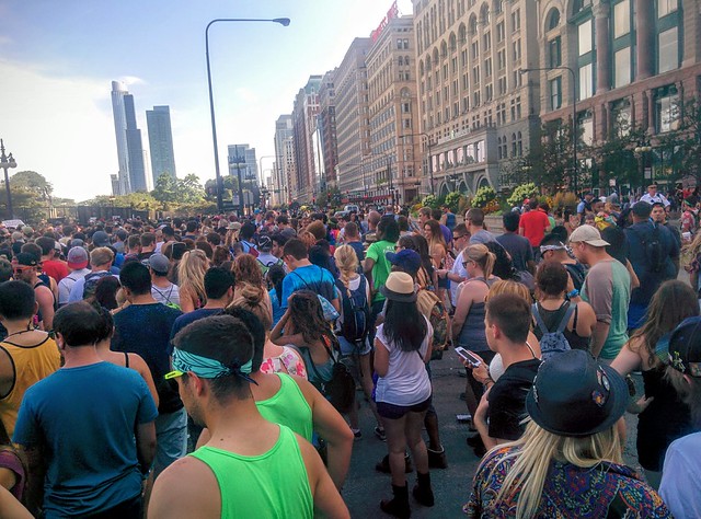 Michigan Avenue right now