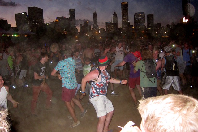 Metallica Mosh Pit in Chicago