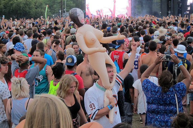 Walkin around with this sex doll, waitin for ASAP Rocky. Doot doo dooo.