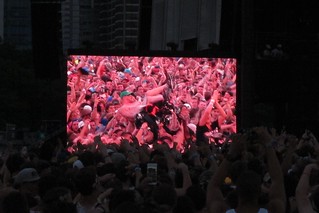 Lollapalooza - The crowd surfin wheelchair dude is back!