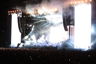 Lollapalooza - Just waitin for that stage smoke to clear