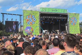 Lollapalooza - I don't really know who Walk the Moon is, but I still don't because I couldn't hear them at all. ...