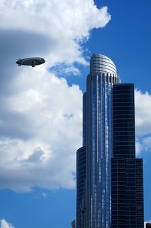Lollapalooza - Hendrick's blimp