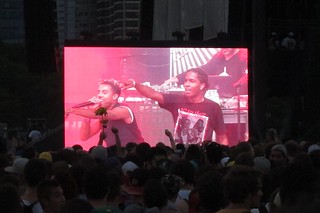 Lollapalooza - Chance the Rapper - actually rapping