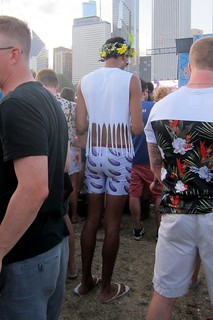 Lollapalooza - Look at these emoji shorts! Look at this outfit!