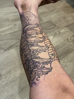 Tattoo - Lined calf