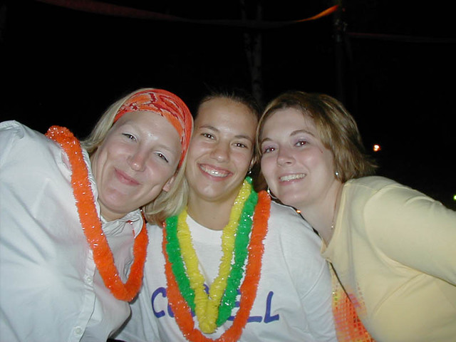 Fry, Leah, and Amanda