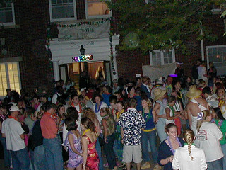 DJing the Freshman Luau