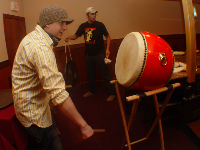 Playing the Drum