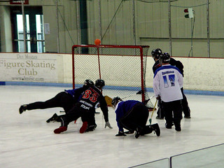 Broomball - Slick Shoes vs. GL Sports