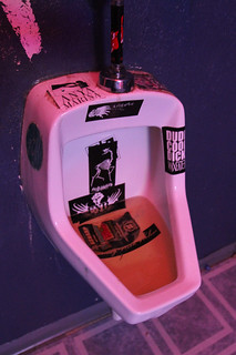 Urinal at Vaudeville Mews