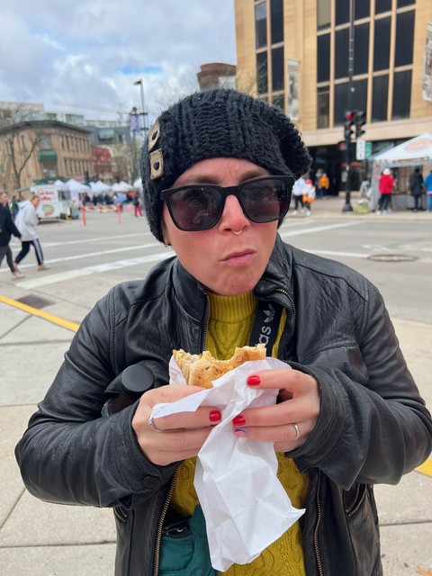 Madison Farmer's Market snacks