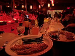 The Tornado Room bar was a fun spot to eat at