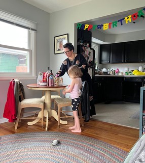 Gettin some brunch ready with Esther