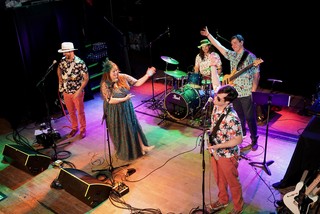 And on bass, Tanner Gregory