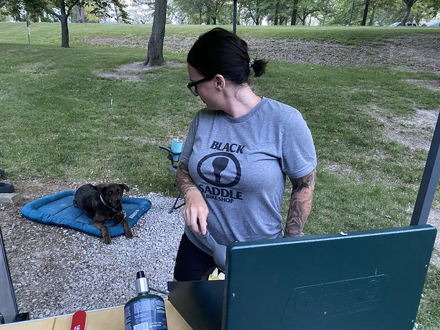 Checkin on the good boy