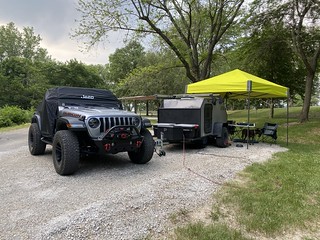 Camper - A bit of rain