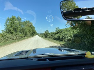 When you tell Google Maps to avoid highways, sometimes it sends you down gravel roads