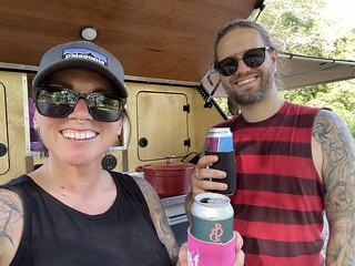 Camper - The post-setup beer