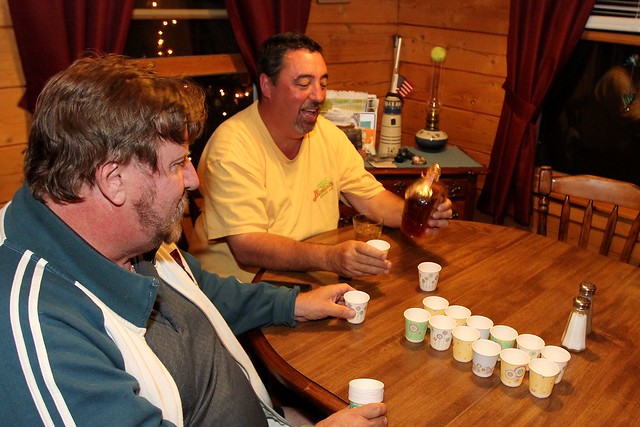 Pourin out some 48 year old whiskey