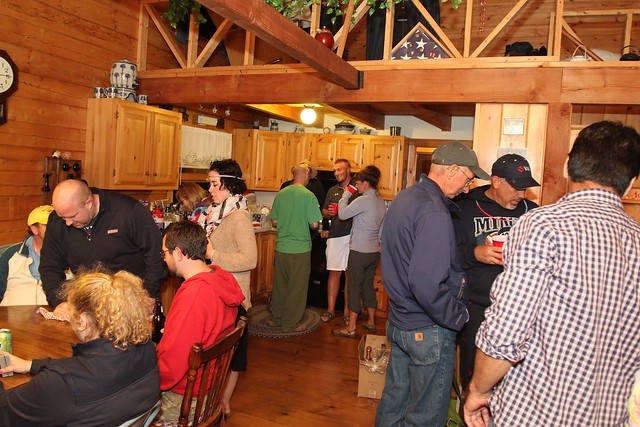 Hangin out in the cabin