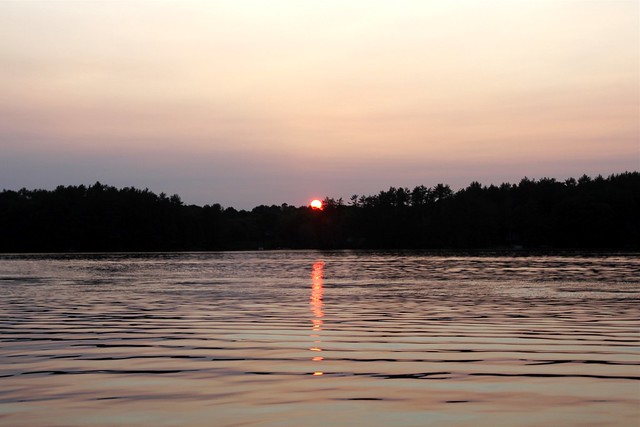 Obligatory lake sunset photo