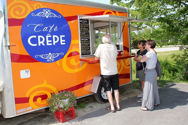 Crêpes to go with the beer