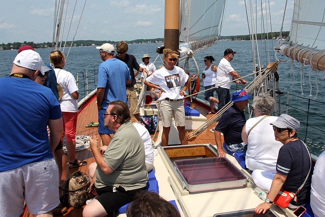 Sailin with the Myers fam