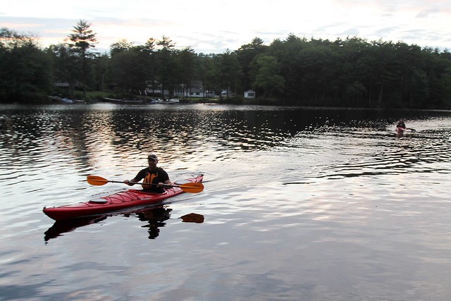 Kyle and Ashley comin in from kayaking