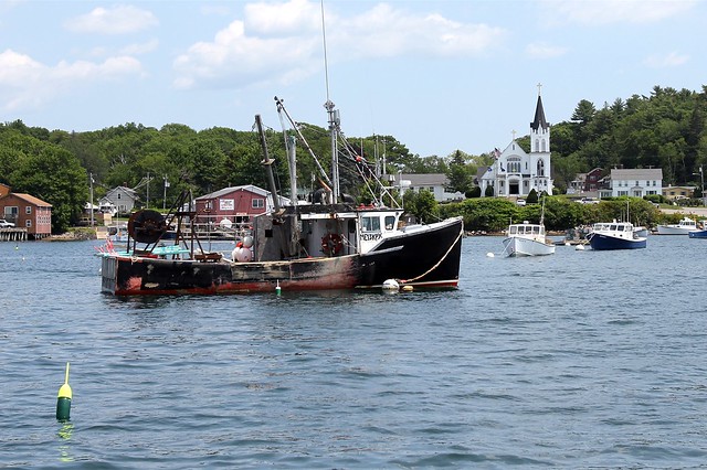 Sailin through the harbor