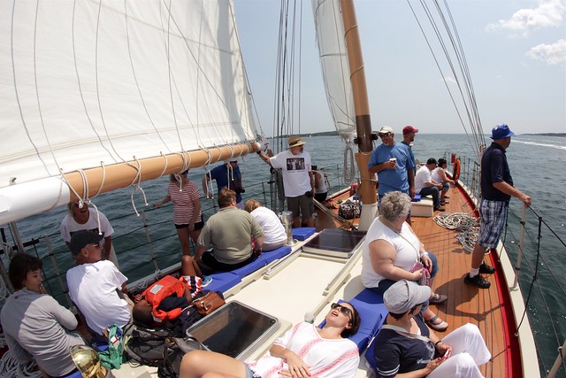 Kari and Mo thought the ride was pretty relaxing