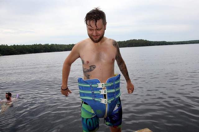 Life jacket diaper mode