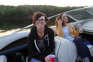 Boatin with this girl