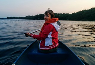 Paddling around with Teresa