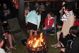 Hangin out around the fire