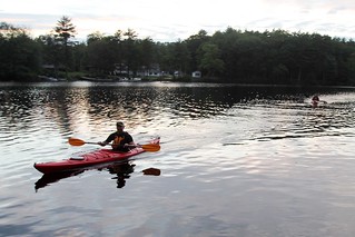 Kayaking - Kyle and Ashley comin in from kayaking