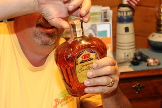 Drinks - They'd be saving this old bottle of Max's Crown from 1967 for a special occasion and decided... t...