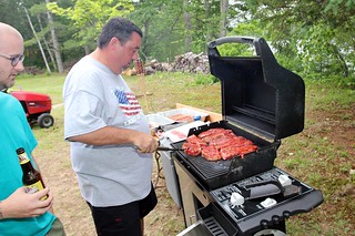 In Iowa, this would be the main event... but next to that lobster grill, it wasn't very exciting